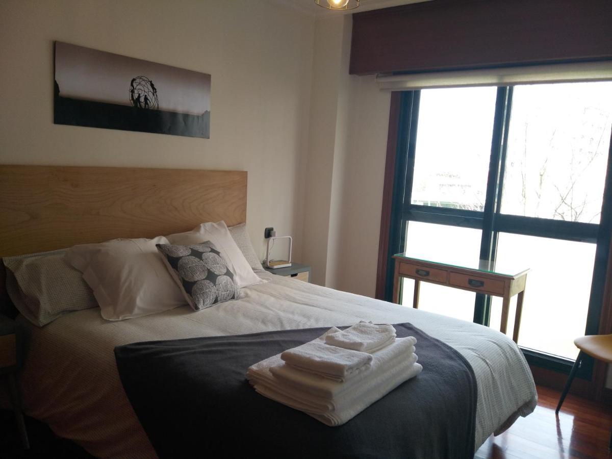 Apartamento Completo Con Parking Privado Y Wifi En San Roque Vigo Exterior foto